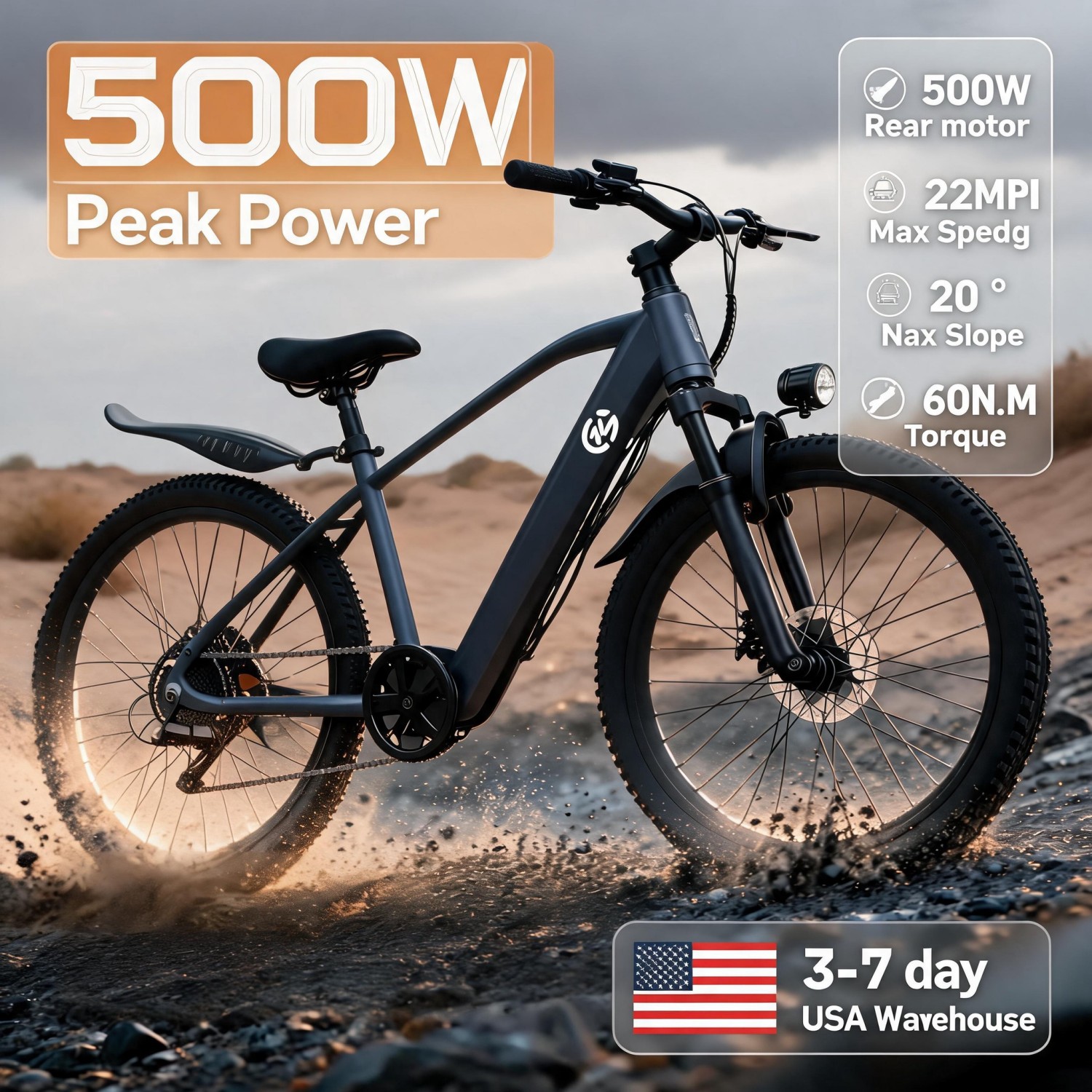 Cycling Commuting - サイバーマンデー電動自転車、全地形対応電動自転車、競技グレードオフロード通勤用電動自転車、サイクリングエキスパートが最適化したパワーシステムとペダルアシスト搭載、高級仕様、無料ロックツールセット付き、豪華なホリデーギフト