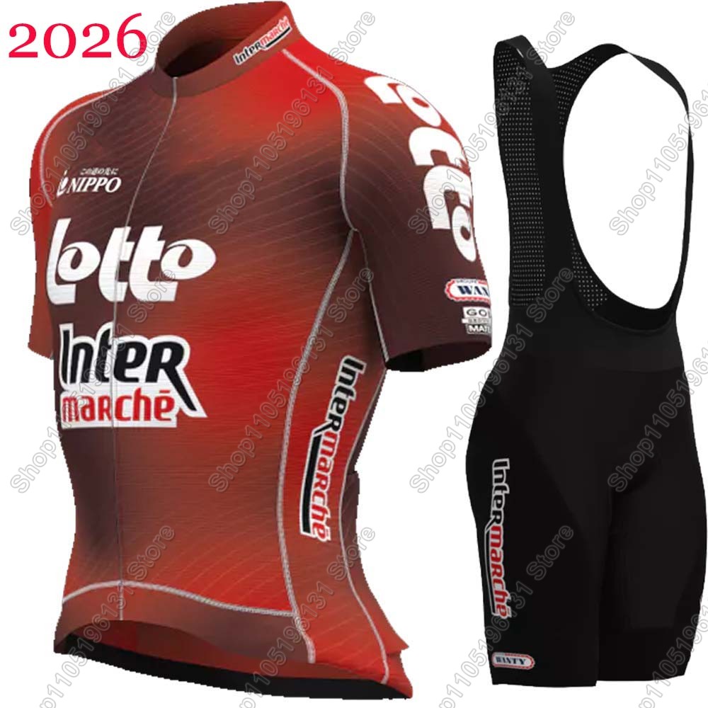 Cycling Commuter Clothing - ロトサイクリング 2026 ジャージセット メンズ 夏 ベルギーチームウェア