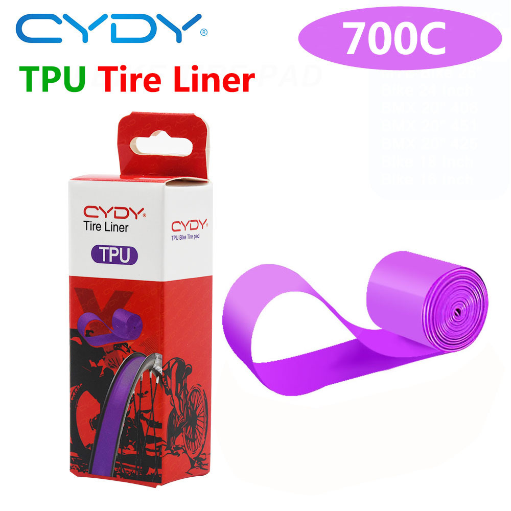 Inner Tube 700C - Cydy-ロード自転車インナーチューブ、tpu盗難防止、700x23、25、28、32、35、40、45、50c