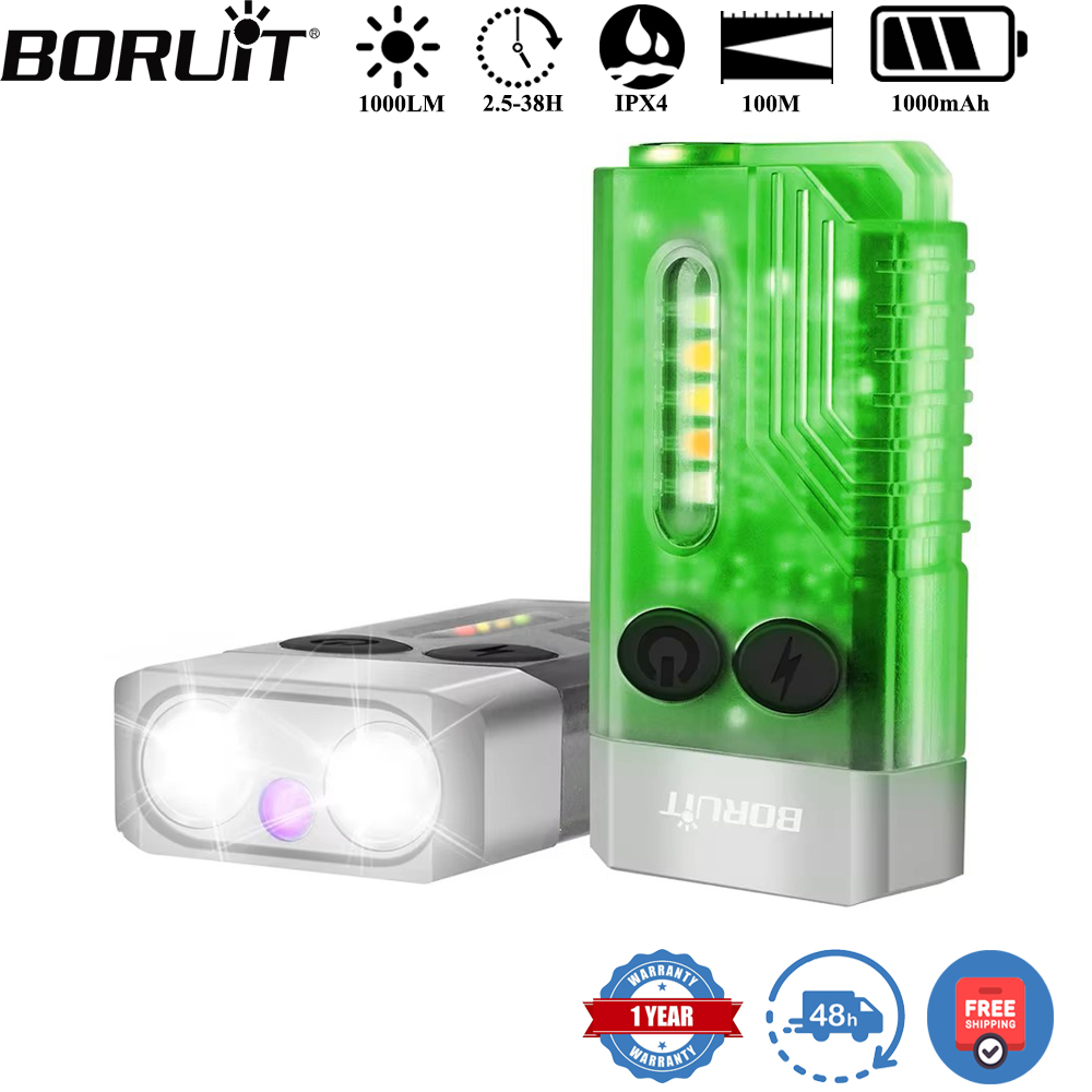 Cycling To Work - BORUiT V10 キーホルダー UV LED EDC