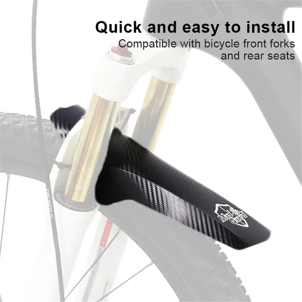 Fender Mudguard Set - 2個セット 調整可能 MTB マッドガード フロント リア
