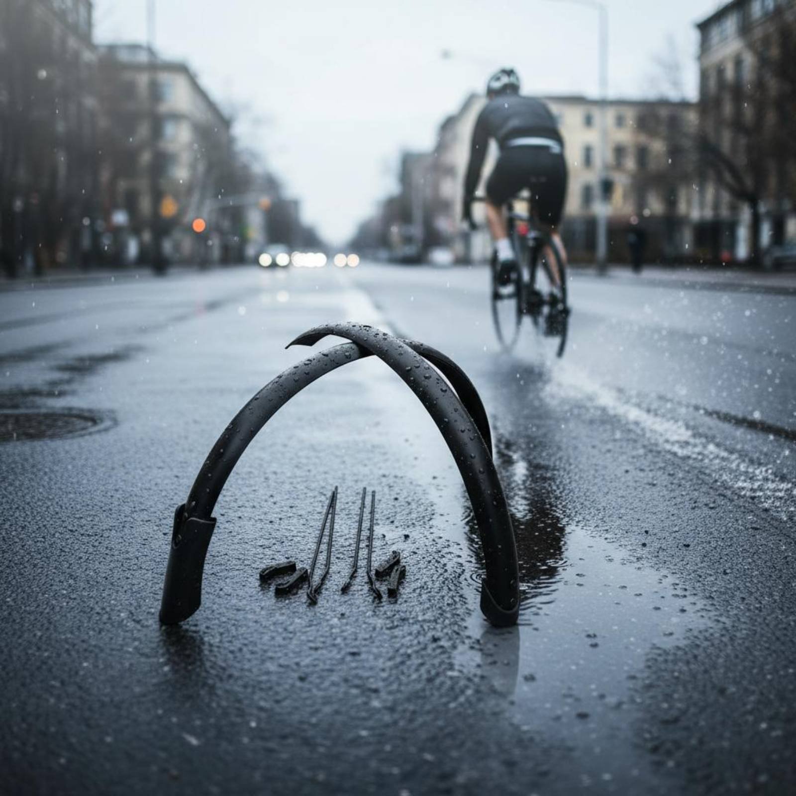 451 ホイールマッドガードセット 錆びにくいアルミニウム製 - Fender Mudguard Set のレビューと価格
