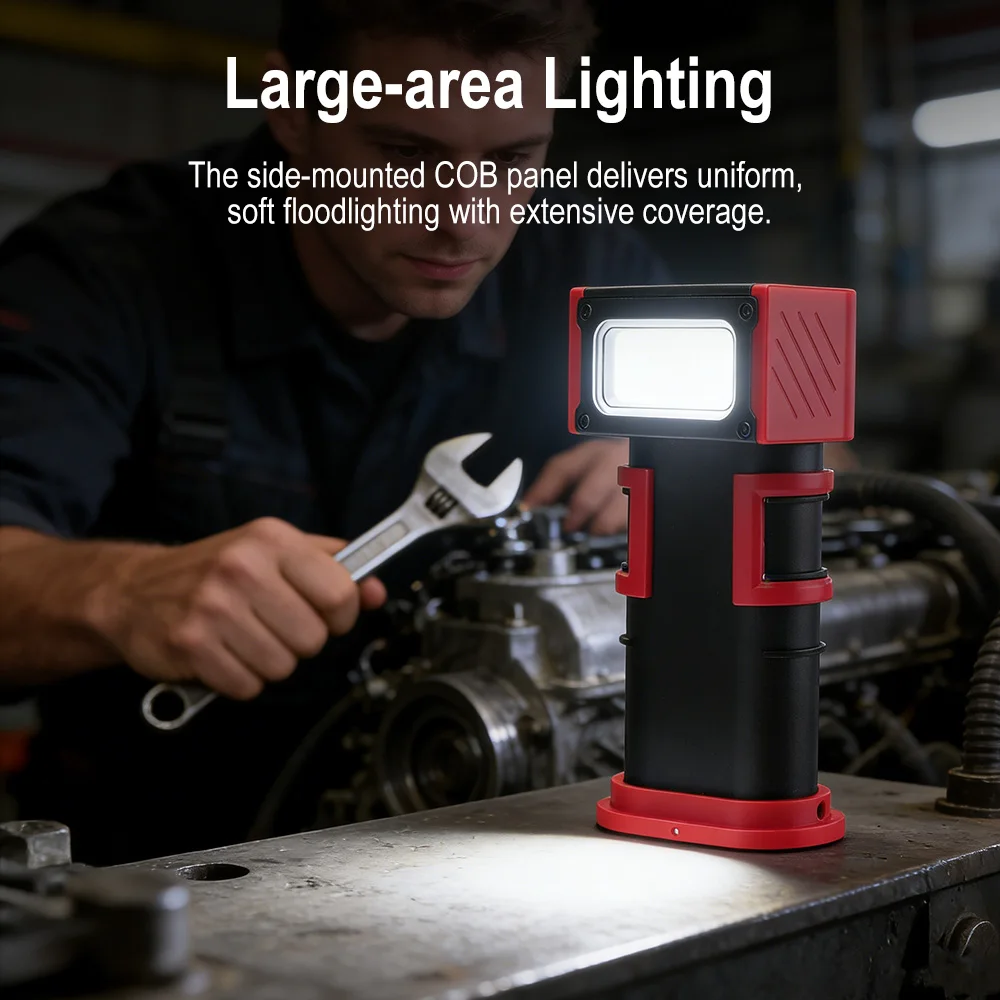 BORUiT COB LED ワークライト 1000LM T - Cycling To Work のレビューと価格