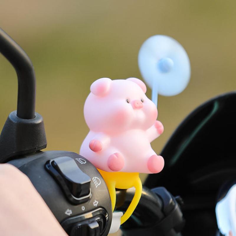 自転車ハンドルバー装飾品 面白い耐久性のあるPVC装飾品 子 - Cycling Commuting のレビューと価格