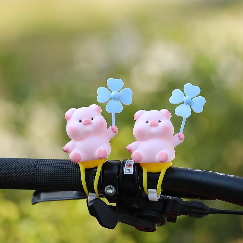 自転車ハンドルバー装飾品 面白い耐久性のあるPVC装飾品 子 - Cycling Commuting のレビューと価格