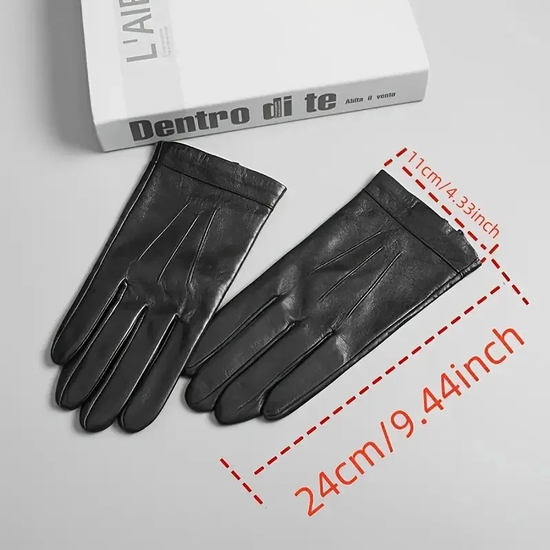 デイリーシティスクーター通勤用メンズショートシープスキンレザ - Winter Cycling Commute Gear のレビューと価格