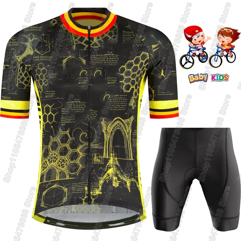キッズフランスツアー2026サイクリングジャージセット ウォ - Cycling Commuter Clothing のレビューと価格