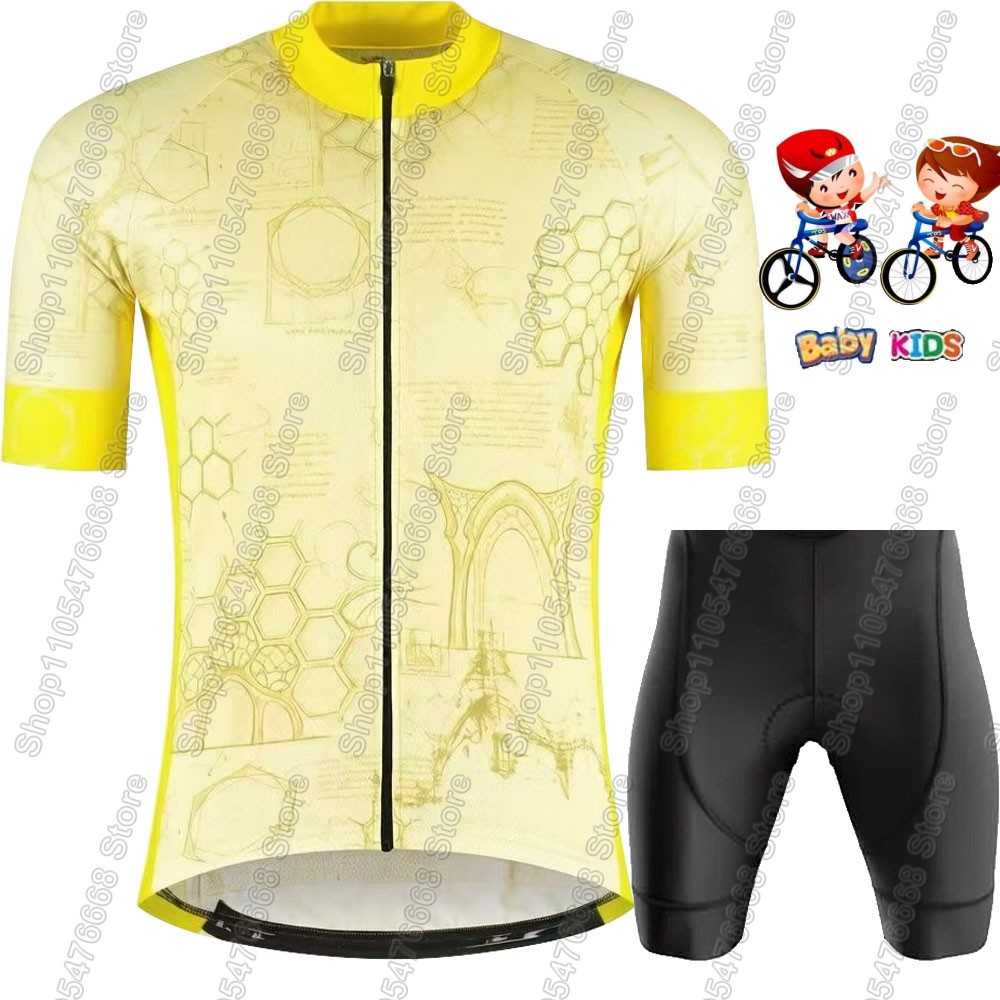 キッズフランスツアー2026サイクリングジャージセット ウォ - Cycling Commuter Clothing のレビューと価格