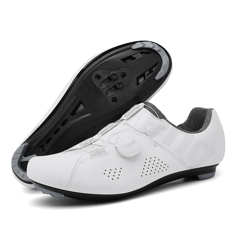 シングルバックルロードサイクリングシューズ、硬質補強されたロ - Cycling Commuter Shoes のレビューと価格