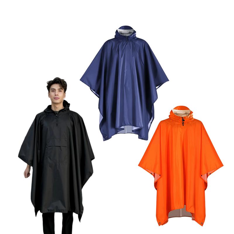 1PC レインコート旅行レインコート防水レインポンチョフード - Cycling Rain Jacket Commute のレビューと価格