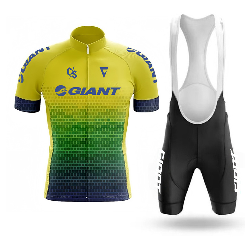 男性用ジャイアントサイクリングジャージ、ロードマウンテンバイ - Cycling Commuter Clothing のレビューと価格