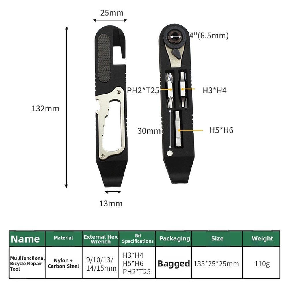 通勤やサイクリングに実用的な、ラチェットレンチとタイヤレバー - Cycling Commuting のレビューと価格