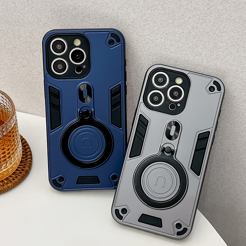 マグネットリング付きキックスタンド携帯ケース Apple i - Kickstand Adjustable のレビューと価格