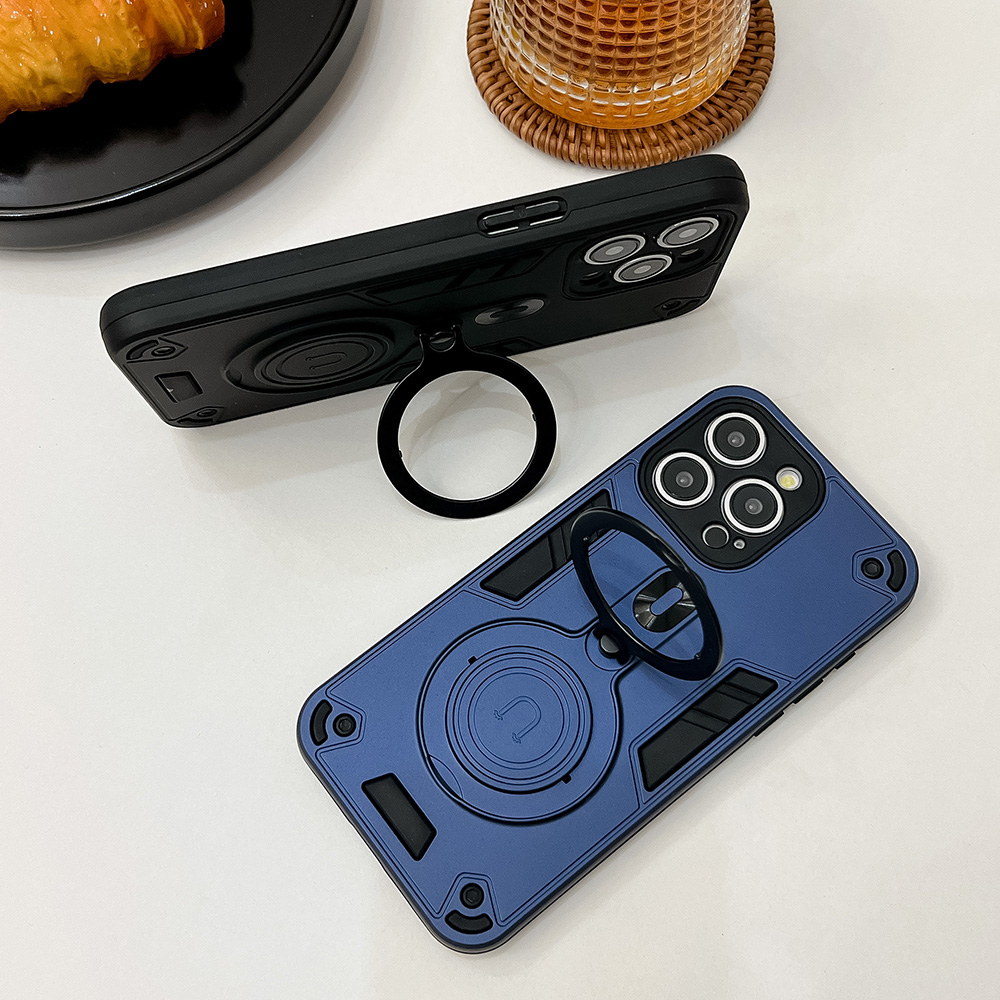 マグネットリング付きキックスタンド携帯ケース Apple i - Kickstand Adjustable のレビューと価格