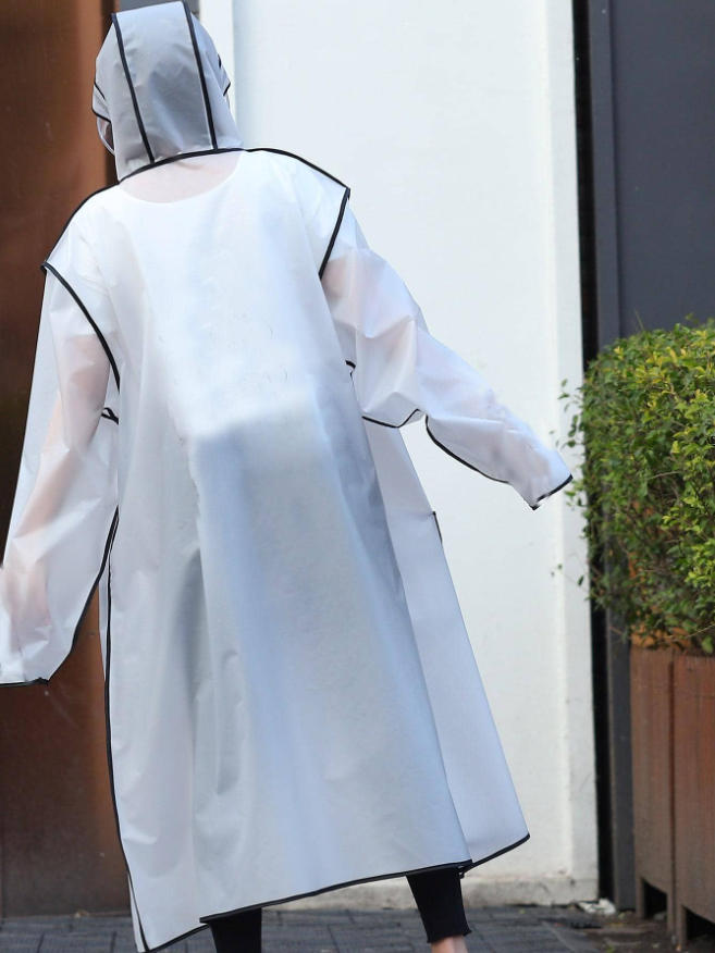 ファッション多機能レインコートロング全身防雨レインコート女性 - Cycling Rain Jacket Commute のレビューと価格