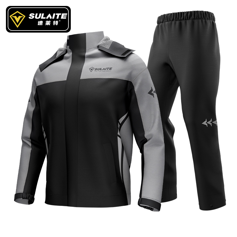 SULAITE オートバイレインコートスーツ男性屋外防水レイ - Cycling Rain Jacket Commute のレビューと価格