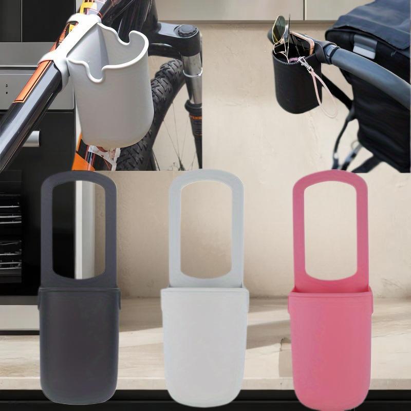 1PC ユニバーサルシリコンボトルホルダー、ベビーカー、自転 - Cycling Commuter Bag のレビューと価格