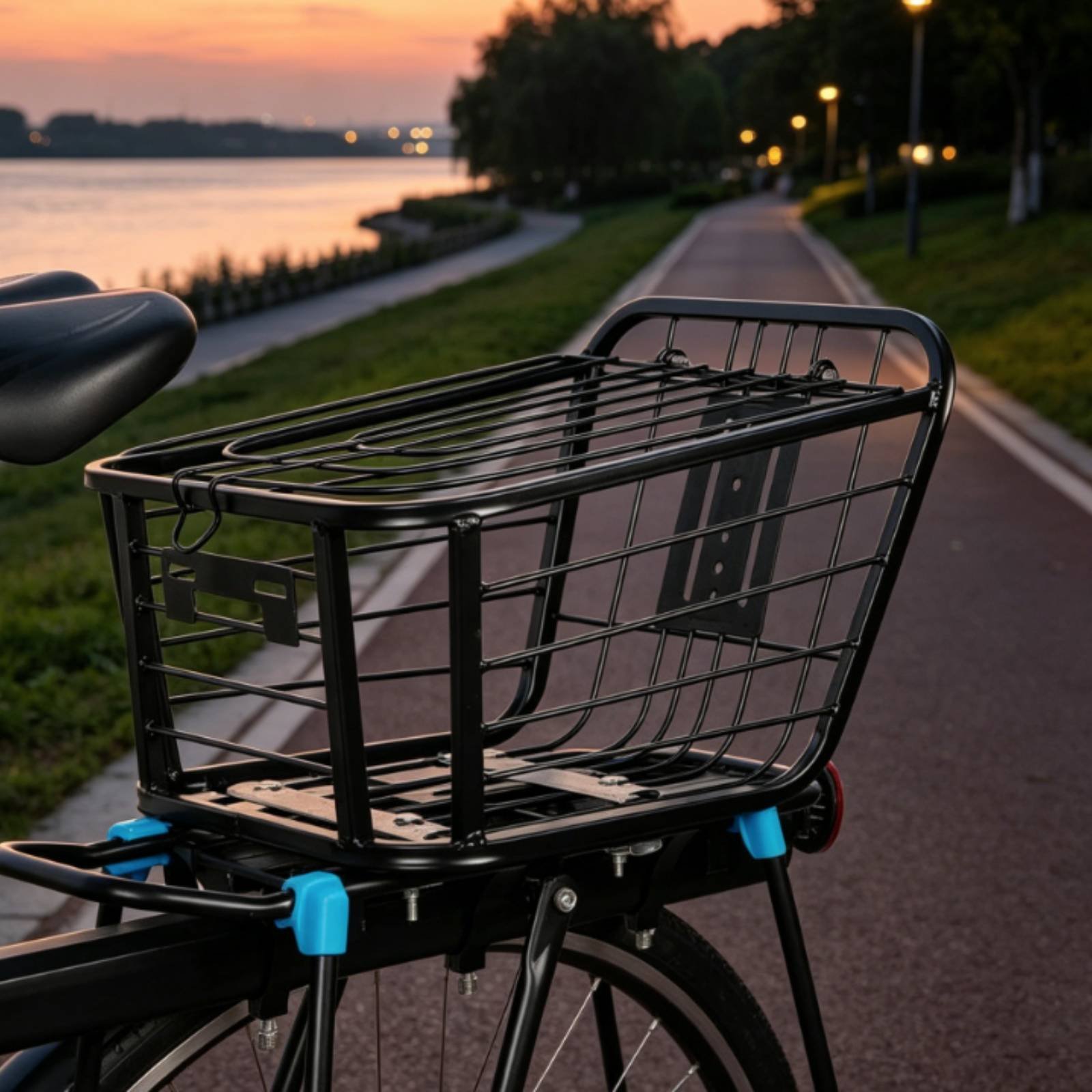 折りたたみ式リアバイクバスケット 折りたたみ式マウンテンバイ - Cycling Commuting のレビューと価格