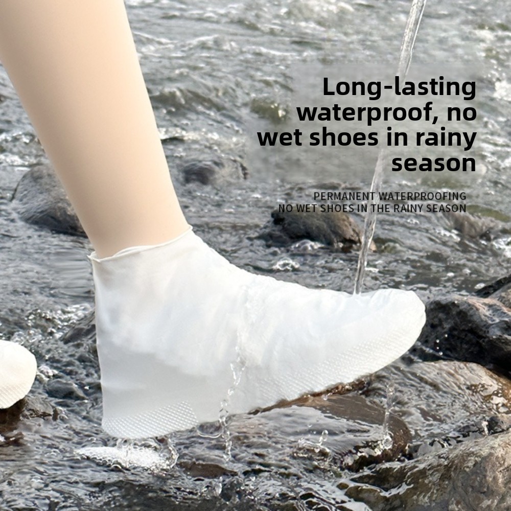 厚手のシリコン製レインブーツカバー、再利用可能な防水オーバー - Waterproof Cycling Commute のレビューと価格