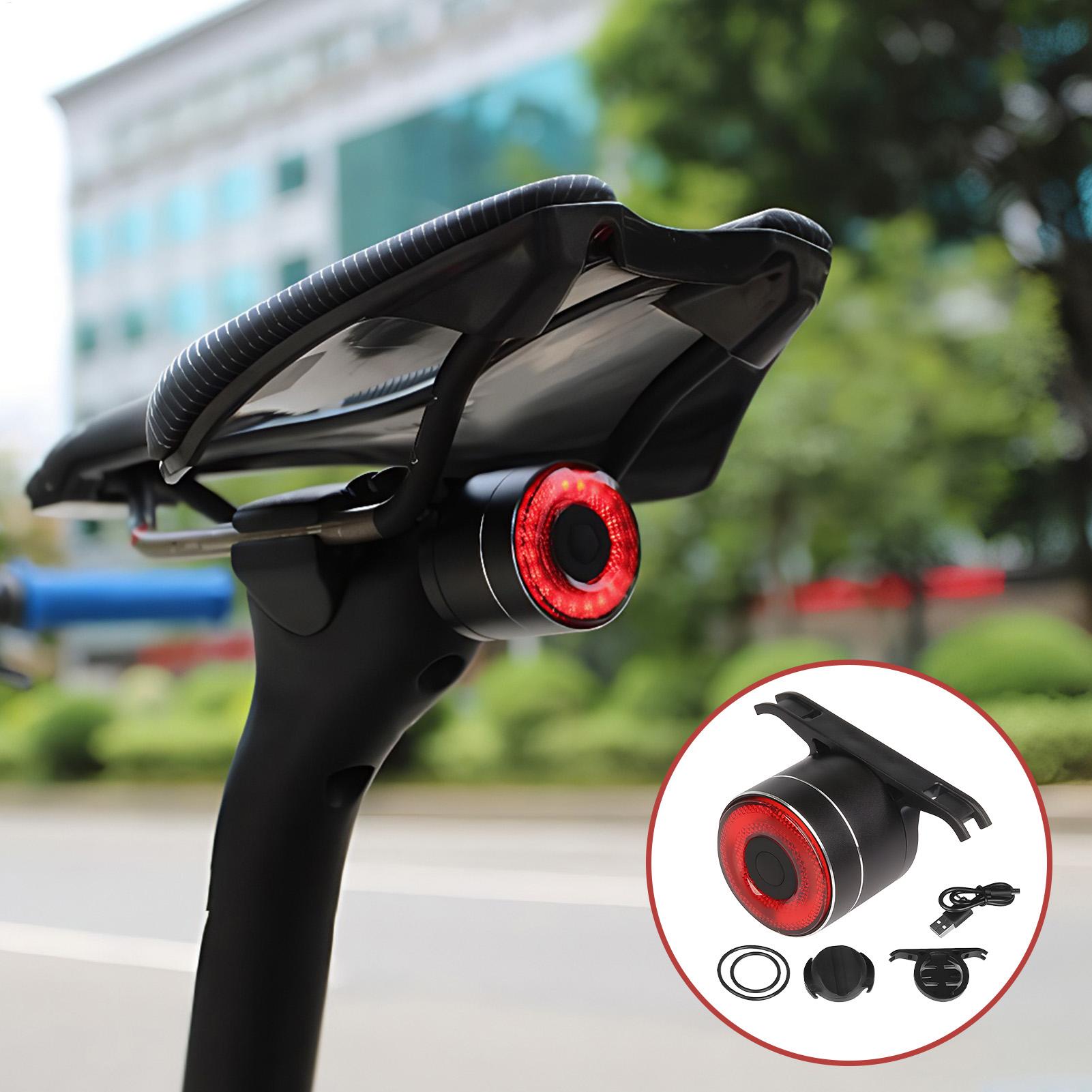 自転車リアライト スマートバイクテールセンシングライト サイ - Cycling Commuting のレビューと価格