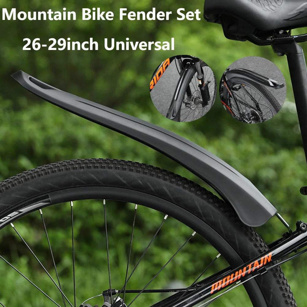 2 個自転車フェンダー PP ソフトプラスチック MTB 2 - Fender Mudguard Set のレビューと価格