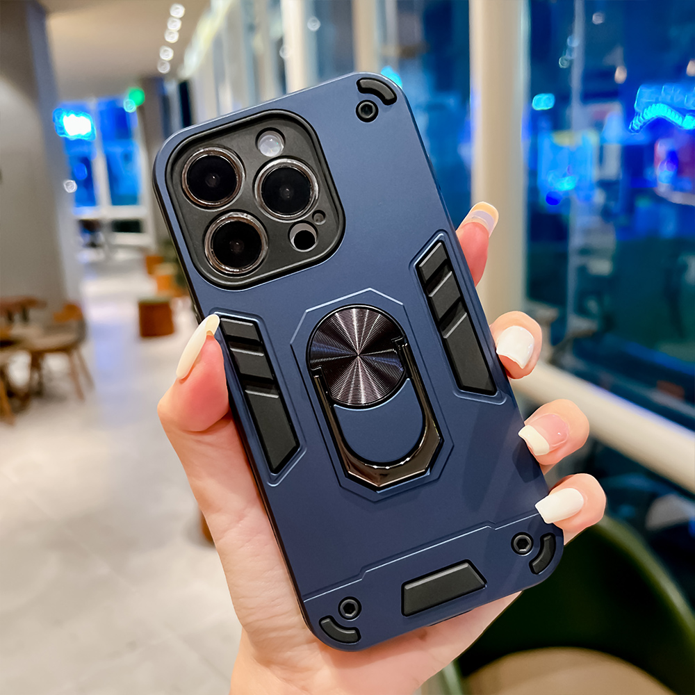 マグネットリング付きキックスタンド搭載スマホケース Appl - Kickstand Adjustable のレビューと価格