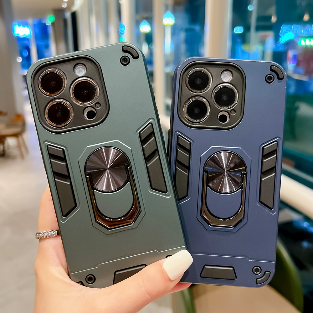 マグネットリング付きキックスタンド搭載スマホケース Appl - Kickstand Adjustable のレビューと価格