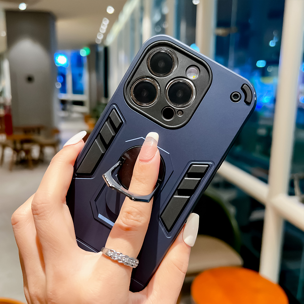 マグネットリング付きキックスタンド搭載スマホケース Appl - Kickstand Adjustable のレビューと価格