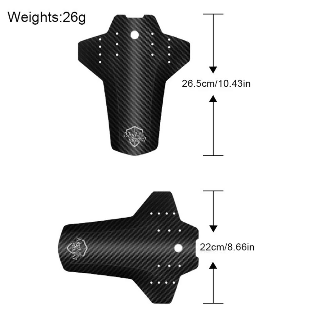 2個セット 調整可能 MTB マッドガード フロント リア  - Fender Mudguard Set のレビューと価格