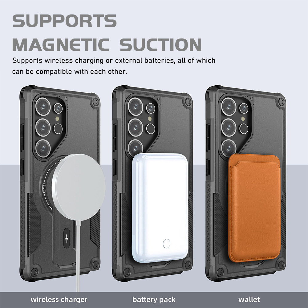 Amor マグネット式キックスタンド付きスマホケース Sam - Kickstand Adjustable のレビューと価格