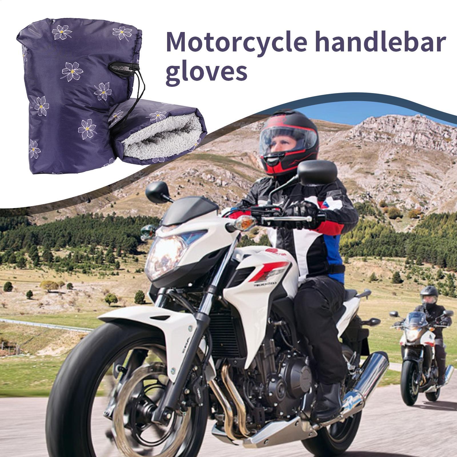 バイクハンドルカバー、オートバイハンドルバーミトン、冬用バイ - Winter Cycling Commute Gear のレビューと価格