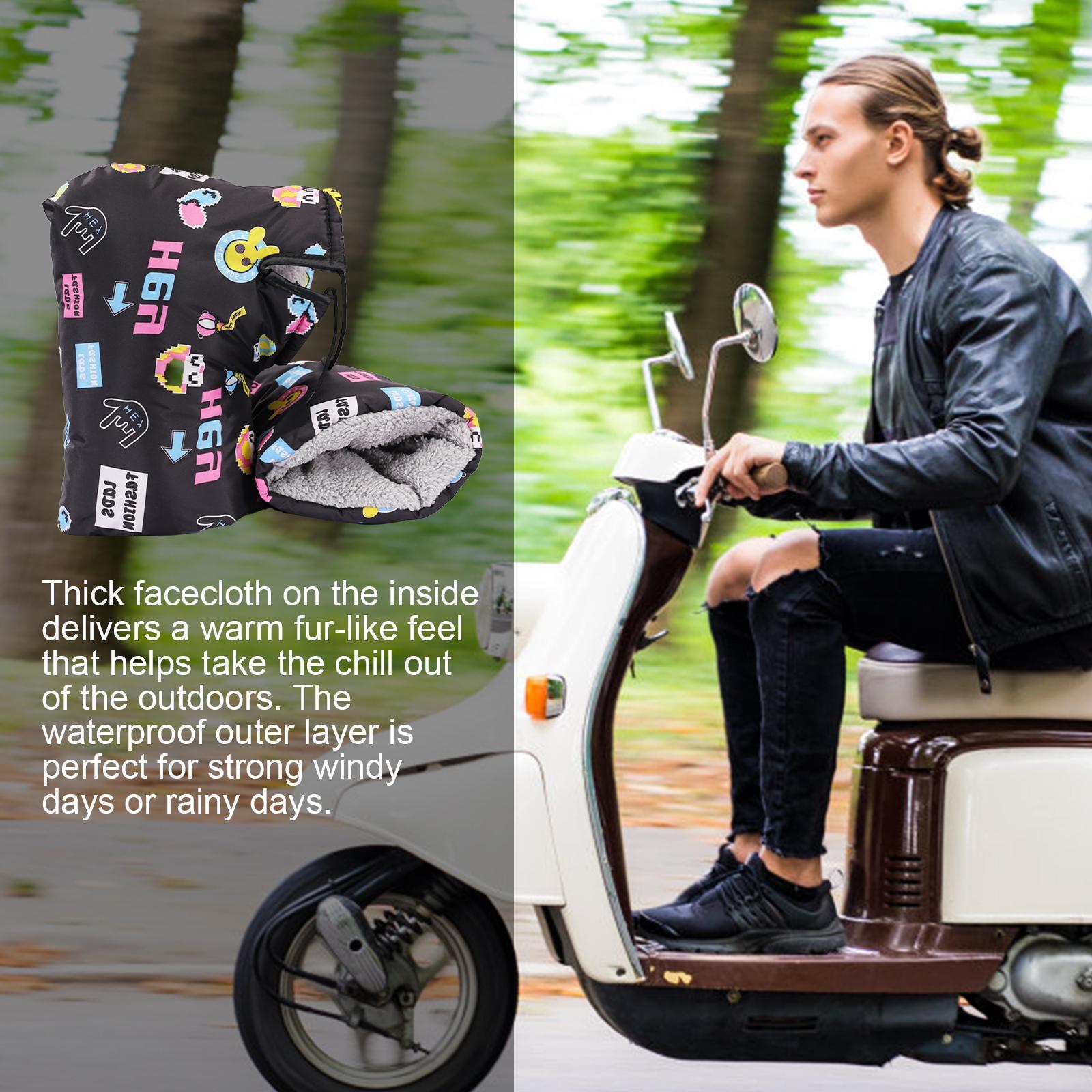 バイクハンドルカバー、オートバイハンドルバーミトン、冬用バイ - Winter Cycling Commute Gear のレビューと価格