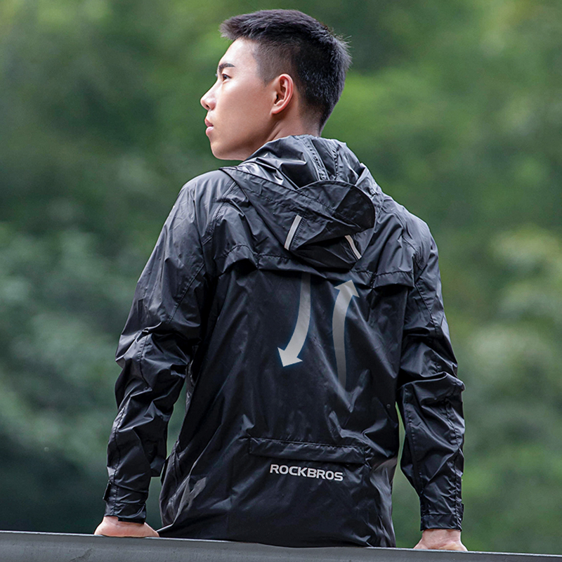 Rockbros 防水サイクリングレインコート男性通気性防風 - Cycling Rain Jacket Commute のレビューと価格