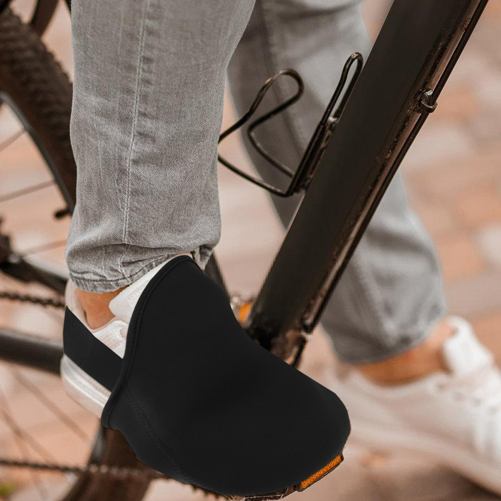 2個入りサイクリングシューズカバー ハーフ丈 防風 保温 つ - Cycling Commuter Shoes のレビューと価格