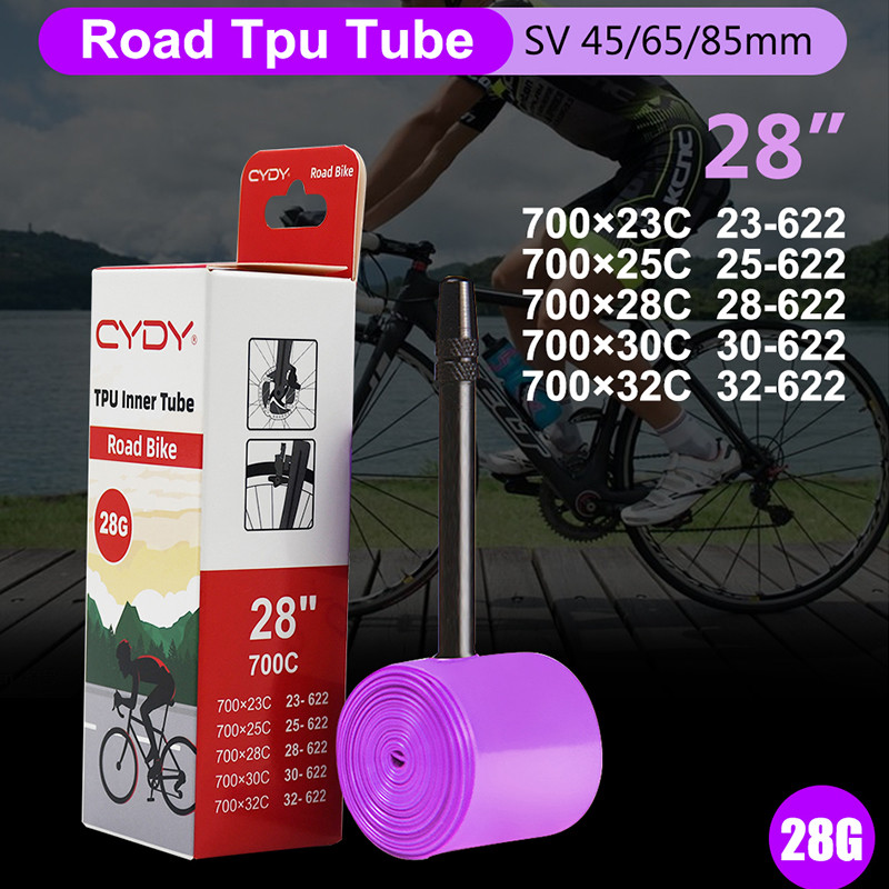 CYDY 700C バイクインナー TPU チューブ 700 - Inner Tube 700C のレビューと価格